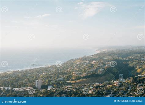 View from Mount Soledad, in La Jolla, San Diego, California Stock Image ...