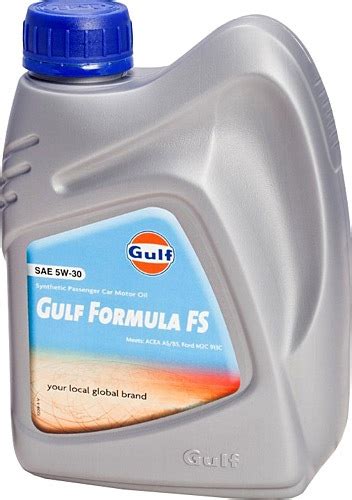 Gulf Formula FS 5W 30 1 lt Motor Yağı Fiyatları Özellikleri ve