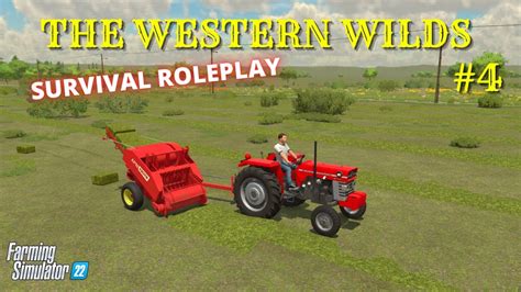 THE WESTERN WILDS 4 Survival Roleplay FS22 PS5 Farming