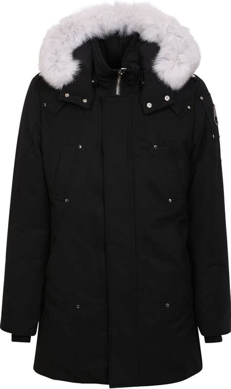 Moose Knuckles Stirling Padded Parka With Fur Hood By ShopStyle Jackets