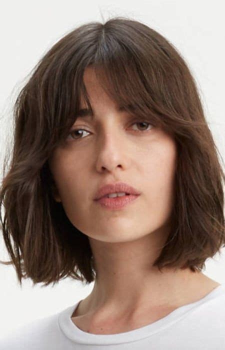 Long Bangs Short Hair With Bangs Short Hairstyles For Women