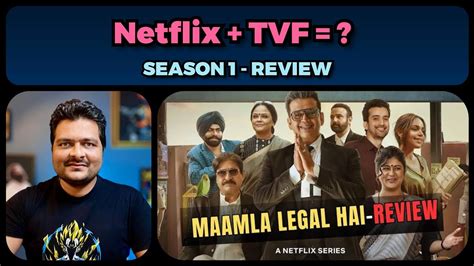 Maamla Legal Hai Netflix Series Season 1 Review YouTube