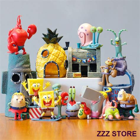 Jual Spongebob Squarepants Buatan Tangan Bintang Besar Kepiting Bos