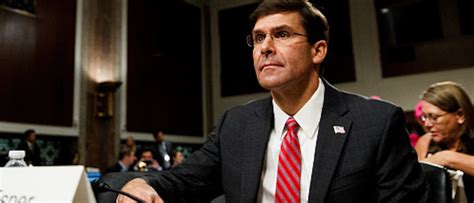 Mark Esper Confirmed As Defense Secretary | The Daily Caller