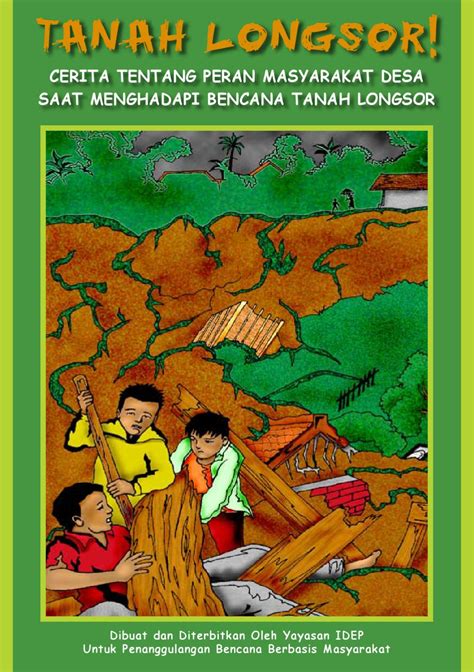 Contoh Poster Bencana Alam Banjir Coretan