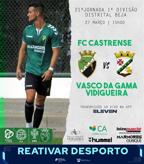 Rádio Castrense Castrense recebe este domingo o Vasco da Gama da