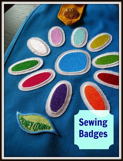 How To Sew An Iron On Badge Girl Scout Badges Scout Badges Daisy