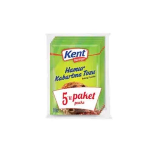 Kent Boringer Hamur Kabartma Tozu 5 Li 50 Gr Onur Market