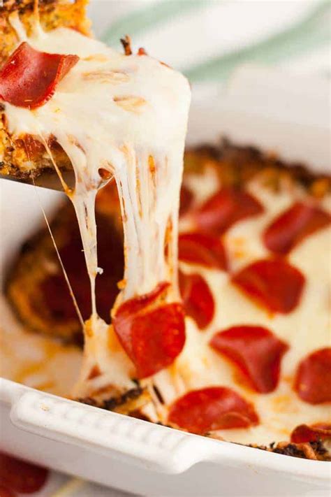 Keto Pepperoni Pizza Forgetsugar