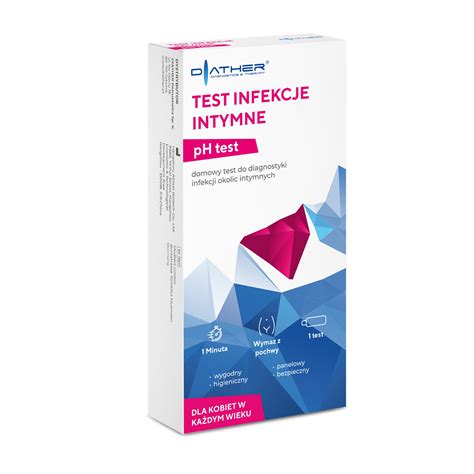 Test Na Infekcje Intymne Test Infekcji Intymnych PH Diather