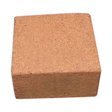 Brown Rectangular Kg Coco Peat Block Packaging Type Packet At