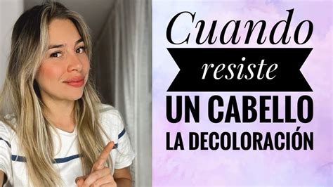 Clase cómo saber cuánto decolorar un cabello Caterina Educadora YouTube