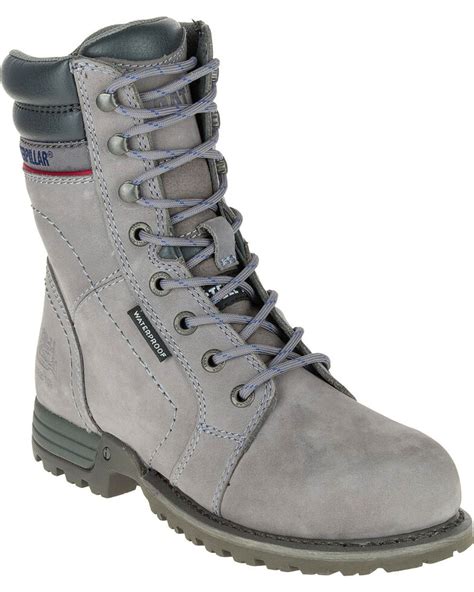 Cat Womens Echo Waterproof Steel Toe Work Boots Boot Barn