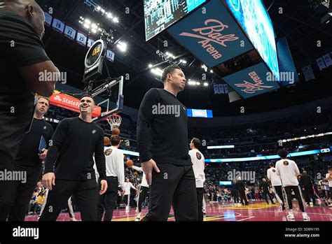 San Antonio Spurs Head Coach Mitch Johnson In The First Half Of An Nba