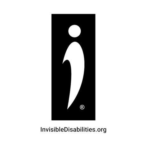 Invisible Disabilities Symbol - Rectangle - Invisible Disabilities ...