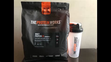 Product Review The Protein Works Whey Protein Concentrate