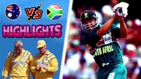 South Africa S Dominance Unleashed As Cronje S Commanding Display