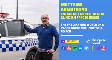 The Fascinating World Of A Pacer Nurse With Victoria Police The Nurse