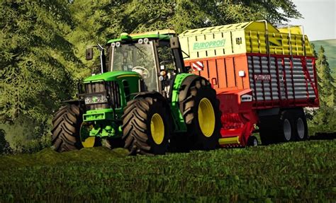 John Deere 7530 By Slajmon For LS19 Farming Simulator 2022 Mod LS