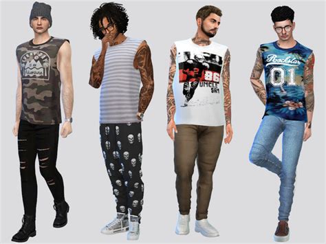 The Sims Resource Fashion Tank Tops