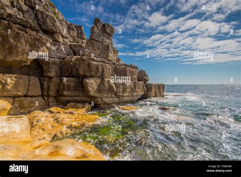 Winspit Quarry Near Worth Matravers Dorset Uk Stock Photo Alamy