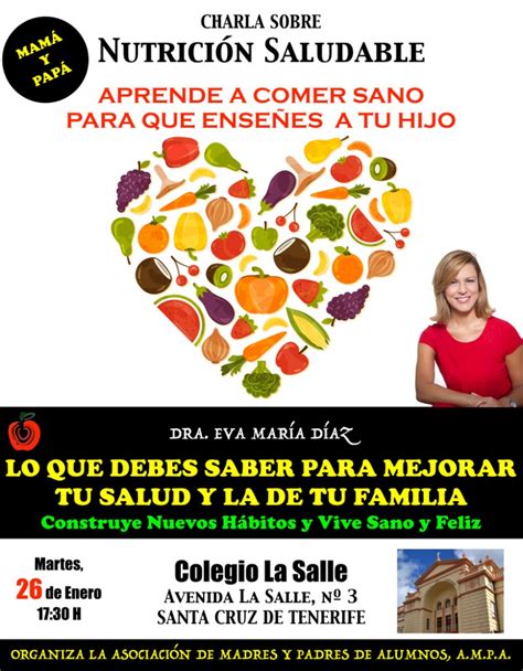 Charla Sobre Nutrici N Saludable Asociaci N De Madres Y Padres Del