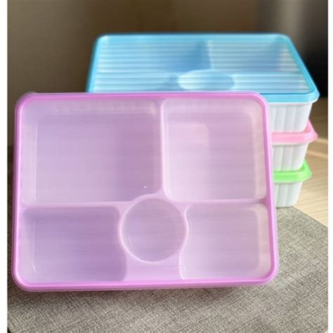 Jual Kotak Makan Sekat Lunch Box Ginza Tempat Makan Anak Kotak