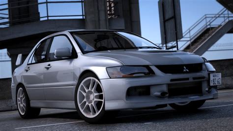 Gta 5 Mitsubishi Lancer Evolution Ix 2005 Add On Tuning Template Fivem Rhd Mod