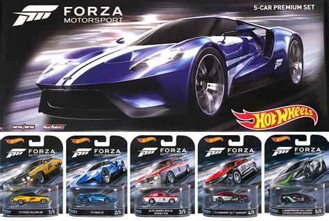 Buy Hot Wheels Forza Motorsport Retro Entertainment Series Box