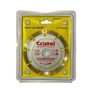 Disco De Corte Cristal Segmentado Diamantado Uso Geral Mm Shopee Brasil