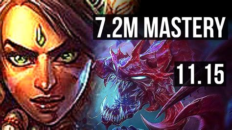 NIDALEE Vs CHO GATH TOP 7 2M Mastery 2700 Games 13 2 8 6 Solo