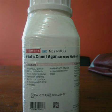 Jual Media Agar Plate Count Agar Pca Media Mikrobiologi Per Gram