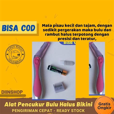 Jual Alat Pencukur Bulu Halus Bikini Hair Remover And Trimmer Alat Cukur Alis Bulu Hidung