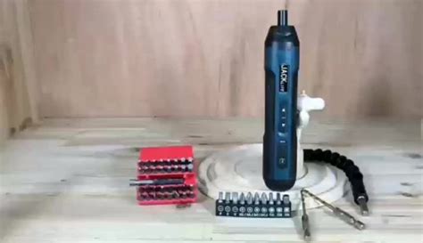 Cordless Electric Screwdriver Rechargeable 1300mah Lithium Battery Mini