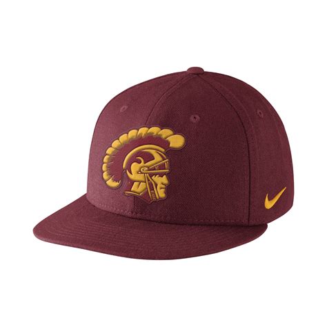 Usc Trojans Players True Snapback Adjustable Hat Ebay