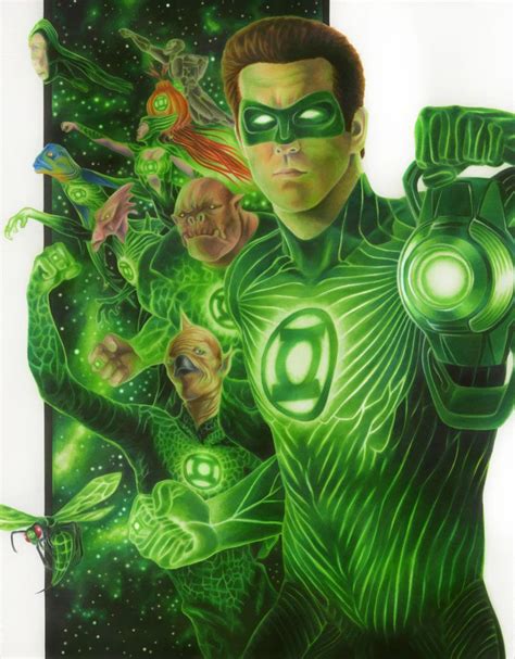 Green Lantern Corps | Green lantern corps, Green lantern, Green lantern ...