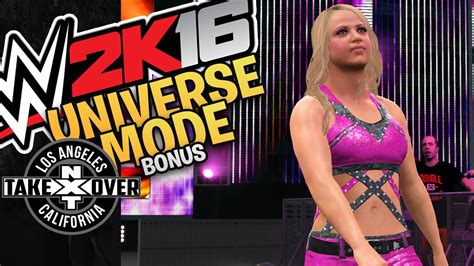 WWE 2K16 Universe Mode Bonus Episode NXT Takeover Los Angeles