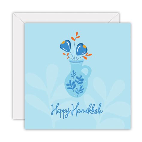 Happy Hanukkah - greeting card - To the moon and back prints