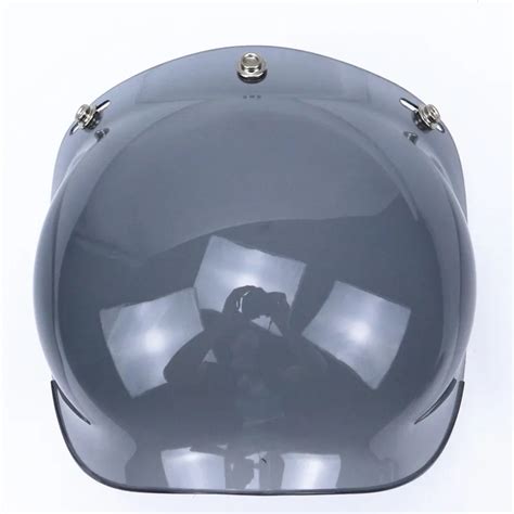 new 3 snap viseira bolha vintage motorcycle helmet bubble shield visor ...