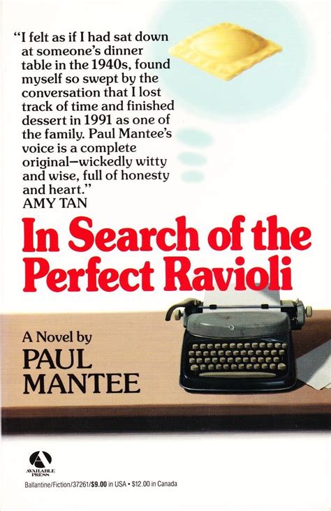 In Search of the Perfect Ravioli: Mantee, Paul: 9780345372611: Amazon.com: Books