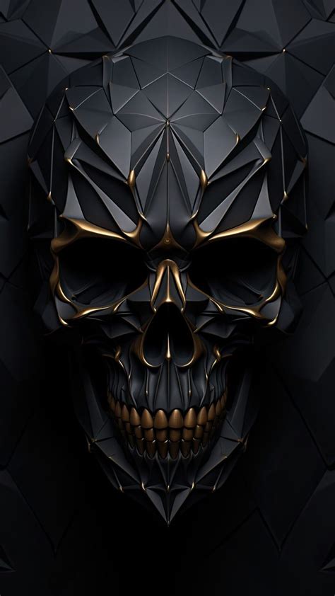 Pin by ℝ𝕠𝕄𝕒ℕ on Skulls in 2023 Skull wallpaper Black skulls