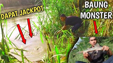 Kagett Dapat Jackpot Ikan Baung Monster Moceltv Youtube