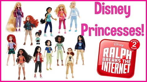 Disney Princess Casual Outfits Ralph Breaks The Internet Doll Review