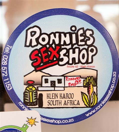 South African Bar Became A Tourist Attraction After Sex Shop Graffiti Prank Daily Mail Online