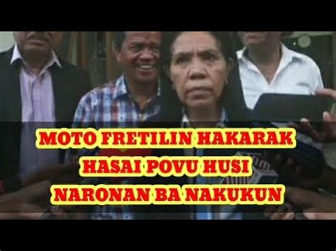 Fretelin Ukun Hasai Povu Husi Naroman Ba Nakukun Youtube