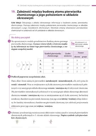 Page 1 Chemia Nowej Ery zeszyt ćwiczeń klasa 7 semestr 1