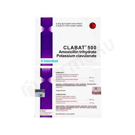 Clabat 500 Mg Tablet Farmaku