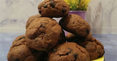 Resep Peanut Butter Chocochips Cookies Oleh Nima Cookpad