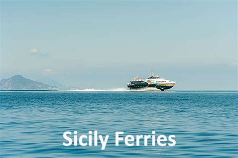 Sicily Ferries Ferry Routes And Ports