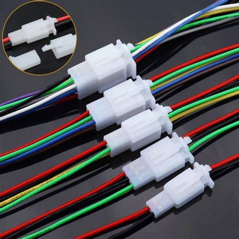 2.8mm Auto Wire Quick Connector 1/2/3/4/6/9 Pin Car Connect Wire Connectors Male and Female Plug ...